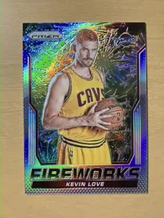 SP NBA KEVIN LOVE 2014 PRIZM FIREWORKS