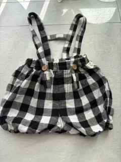 ブリーズ　チェック柄ロンパース サイズ80