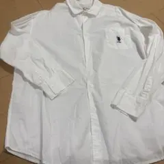 U.S. POLO ASSN. ホワイト長袖シャツ Lサイズ