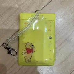 プーさん カードケース イエロー