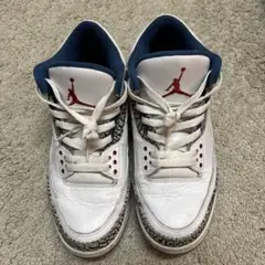 Air Jordan 3 ホワイト/ブルー/グレー