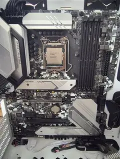ASRock Z490 STEEL LEGENDとIntel i9-10900K