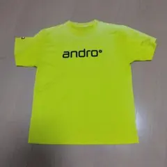 andro イエロー Mサイズ 卓球ウェア