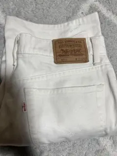 フレアデニム リーバイス517 ホワイトデニム swag