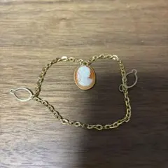 ビンテージ風カメオデザインブローチ