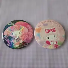 マイメロディ　マイスウィートピアノ　缶バッジ