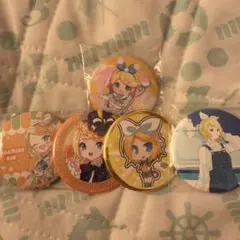 初音ミク アクリルスタンド 缶バッジ キーホルダーセット 鏡音リン 鏡