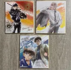 名探偵コナン　色紙artコレクション　3枚セット
