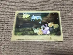 ポケモンセンター イーブイ＆カラフルフレンズ クリアカード セット