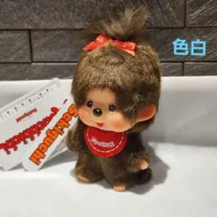 Sakiguchi モンチッチSサイズ 赤いリボン付き女の子 - メルカリ