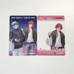SUKIYA × SEMEYON コラボカード 2枚セット　不破　ローレン