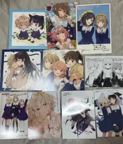 中二病でも恋がしたい！ 映画特典 コースター セミコンプリートセット
