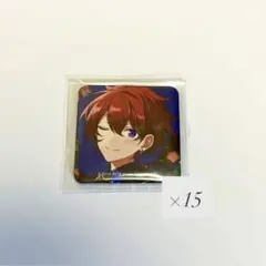 あんスタ 朱桜司 缶バッジ TRIP アルバム スクエア缶 42個 有償特典 ①