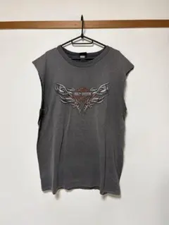 Harley Davidson ノースリーブTシャツ グレー