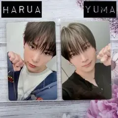 &TEAM ユニットトーク　トレカ　YUMA HARUA TAKI タワレコ &TEAM タワレコ ユニットトーク フォトカ YUMA HARUA TAKI - メルカリ