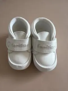 familiar ファーストシューズ 130 ホワイト