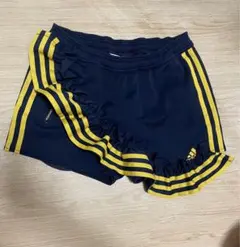 アディダス adidas フリル ジャージ 古着 アシンメトリー スポーツウェア