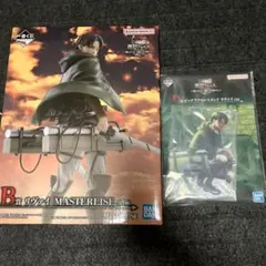 一番くじ　進撃の巨人　B賞　D賞　リヴァイ