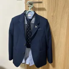 週末限定【美品】petit main ネイビー スーツ上下セット