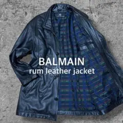 2026年最新】BALMAIN メンズ レザージャケット・ライダースの人気