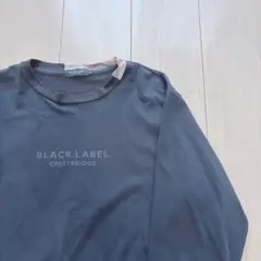 BLACK LABEL CRESTBRIDGE 長袖カットソー　ブラック　黒のサムネイル