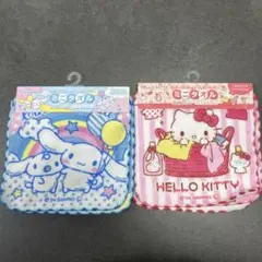 サンリオ　キャラクターミニタオル3枚x2組