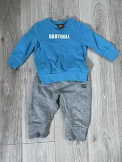 BABYDOLL トレーナー・パンツセット 80