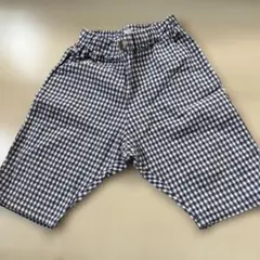チェック柄ハーフパンツ 100サイズ