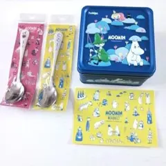 MOOMIN 限定品スプーン2本と缶セットのサムネイル