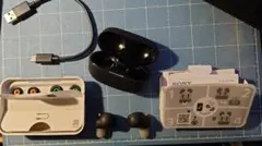 SONY WF-XM4 ワイヤレスイヤホン 本体と充電ケース