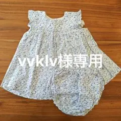 PETIT BATEAU プチバトー　花柄ワンピース 12M