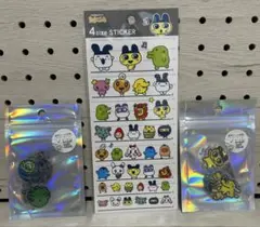 【匿名発送】新品未開封　たまごっち　4サイズステッカー　フレークシール２種