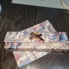 素材収納蛇腹ファイルくまちゃん(ラベラーシール収納)