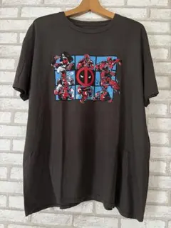 MARVEL公式Deadpoolデッドプール Tシャツ2XL ヴィンテージ古着
