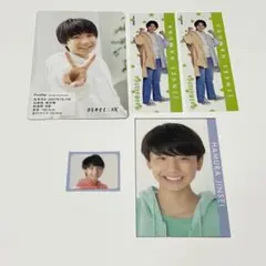 羽村仁成　Go!Go!kids  　スプパラ　ステッカー　プロフィールカード