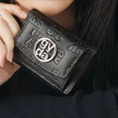 GYDA マイクロミニ三つ折り財布　col/ BKのサムネイル