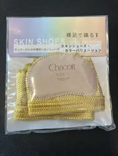 Chacott スキンシューズ ╰(*´︶`*)╯♡ゴールド　Lサイズ