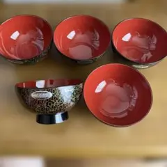 津軽塗り 夫婦茶碗 - メルカリ