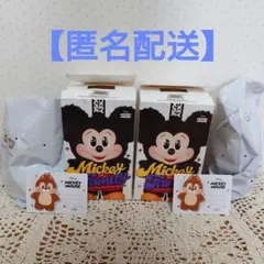 ポップマート　ミッキーファミリー　ぬいぐるみキーチェーン　チップ　デール