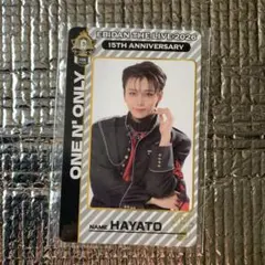 ONE N' ONLY HAYATO EBiDAN THE LIVE トレカ