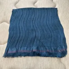ファリエロサルティ アズリーナ ストール ネイビー カシミヤ モダール