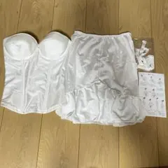 ビアンジュ　BEEARNJYU ブライダルインナー　上下セット D70