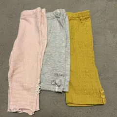 キッズレギンスパンツ　100サイズ　3枚セット