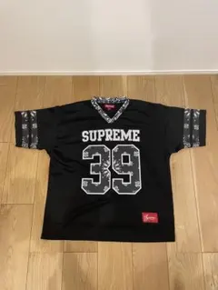 Supreme Bandana Football Jersey 黒 Lサイズ - メルカリ