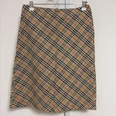 BURBERRY BLUE LABEL チェック柄タイトスカート 36