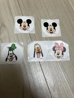 ディズニーキャラクターシールセット 5枚