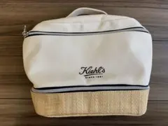 Kiehl's キールズ 2段バニティバッグポーチ/ノベルティ新品未使用