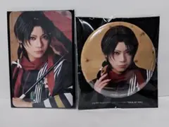 刀ミュ 加州単騎 缶バッジ ふぉとカード
