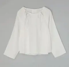 【Olu.】サイドリボンブラウス