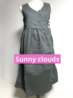 Sunny cloudsサニークラウズ　麻が好き　カシュワンピ　カーキ　MTのサムネイル